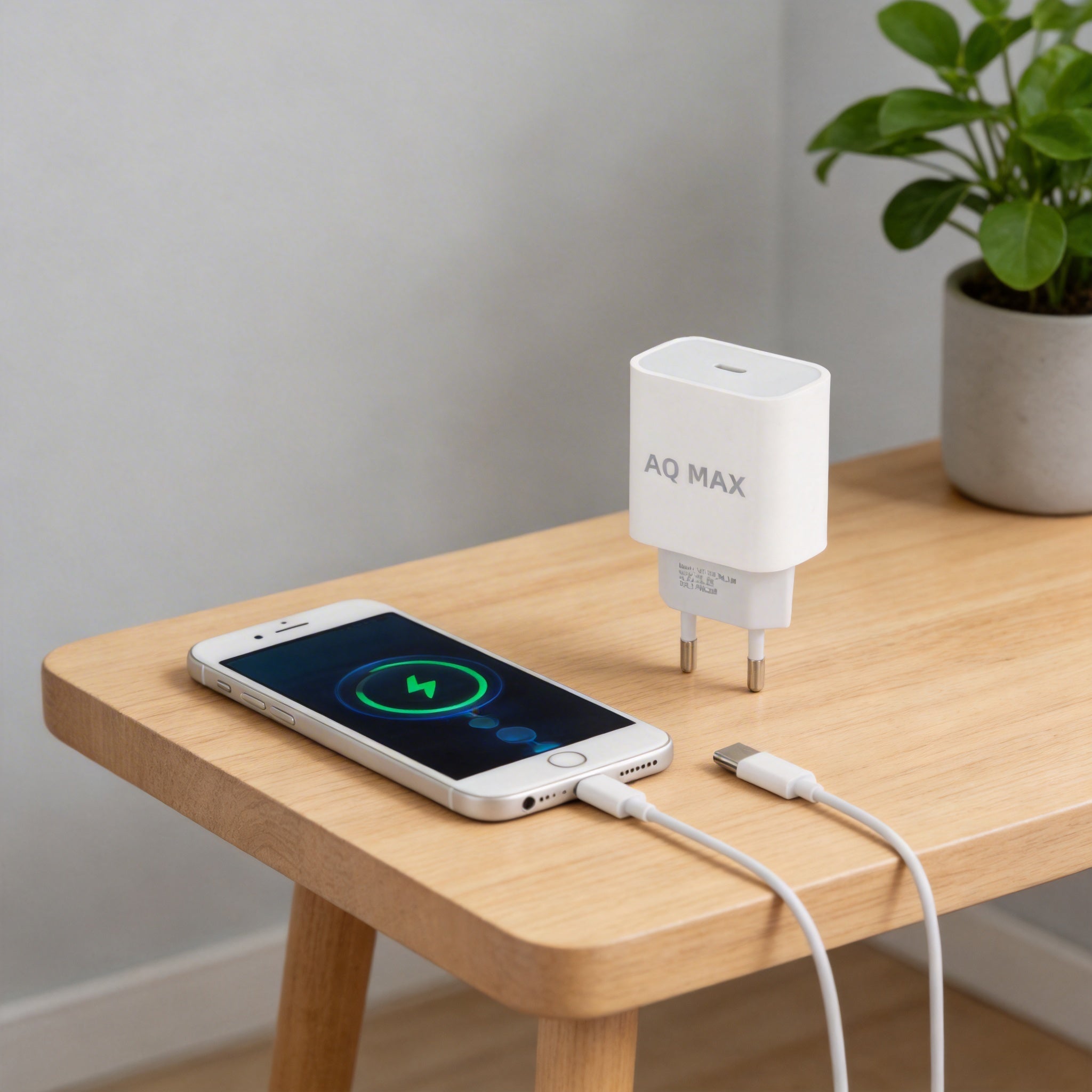 AQ MAX 25W USB-C PD Fast Wall Charger (EU Plug)