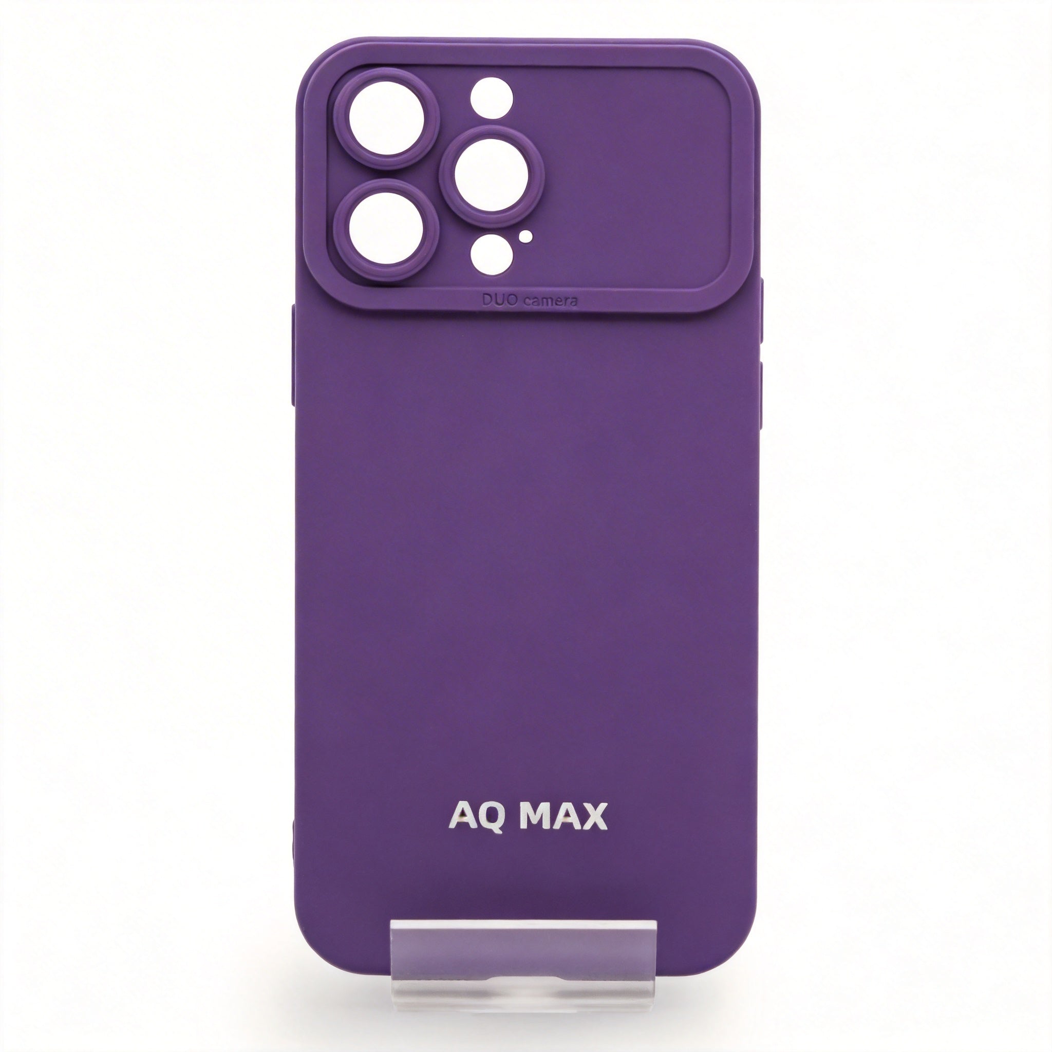 AQ MAX Purple Matte Phone Case