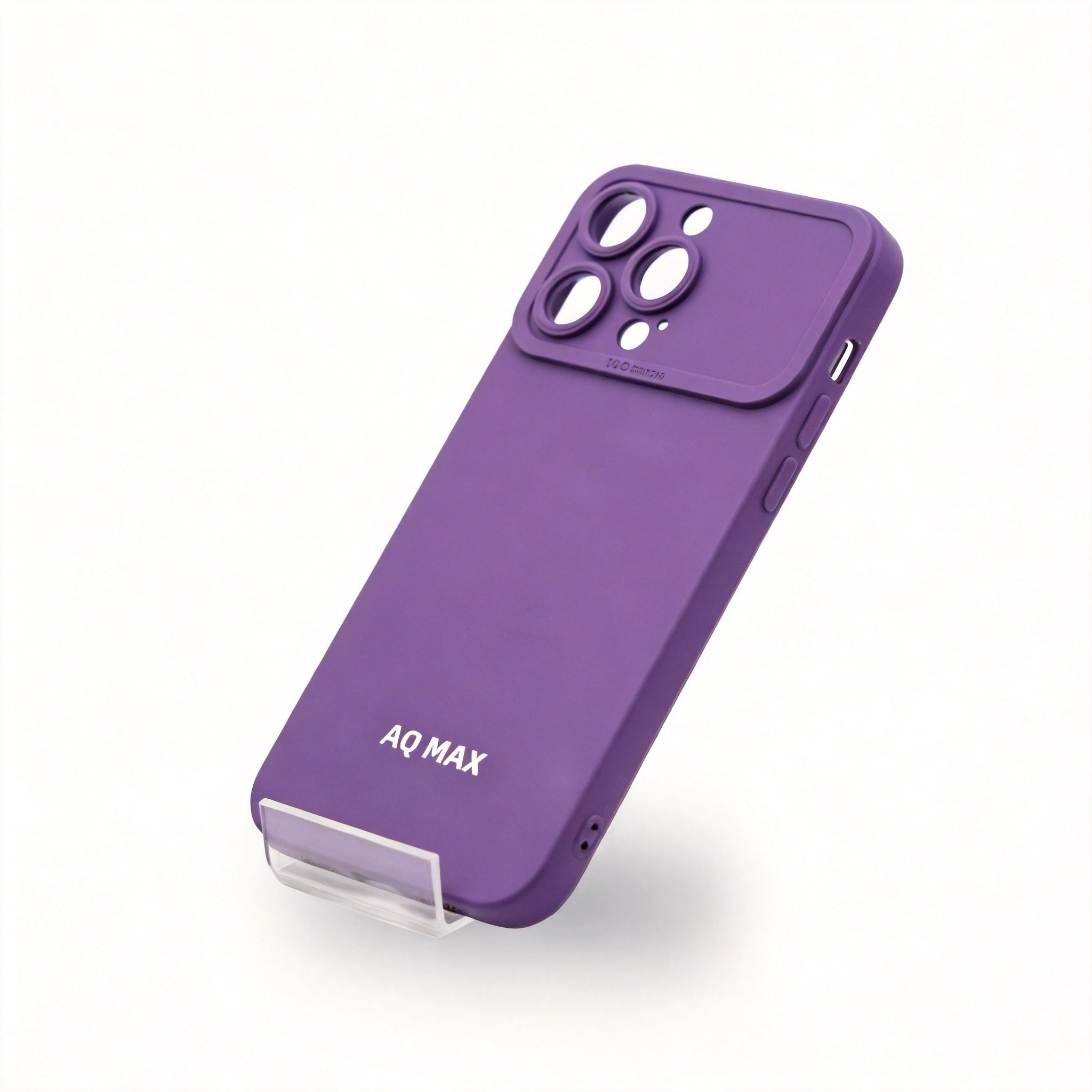 AQ MAX Purple Matte Phone Case