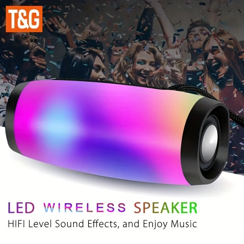 Sound with colourful lights